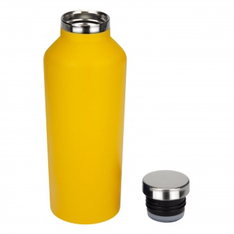 Термобутылка вакуумная герметичная Asti, желтая фото 