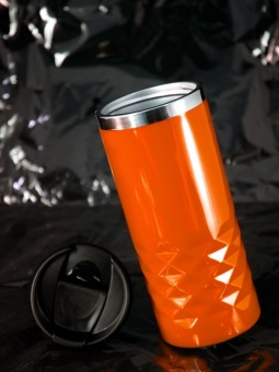 Термостакан Prism, оранжевый фото 