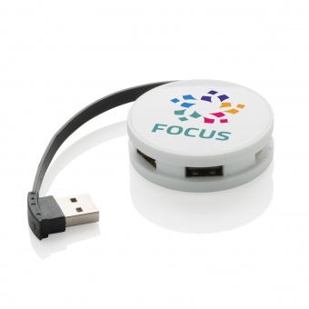 USB-хаб со встроенным кабелем фото 
