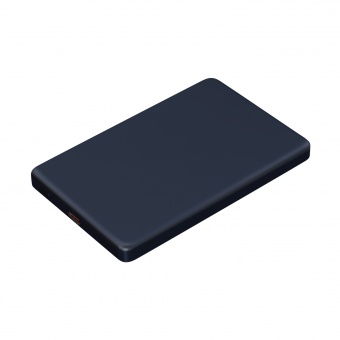 Внешний аккумулятор Atlantis PD 5000mAh с функцией беспроводной зарядки 15W, синий фото 