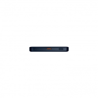 Внешний аккумулятор Atlantis PD 5000mAh с функцией беспроводной зарядки 15W, синий фото 
