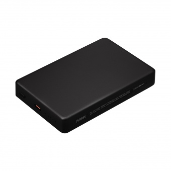Внешний аккумулятор Atlantis PD Plus 10000mAh с функцией беспроводной зарядки 15W, черный фото 