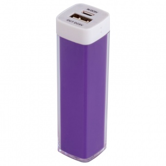 Внешний аккумулятор Bar, 2200 мАч, ver.2, фиолетовый фото 