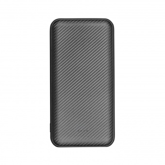 Внешний аккумулятор Carbon PB 10000 mAh, графитовый металлик фото 