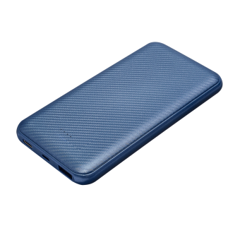Внешний аккумулятор Carbon PB 10000 mAh, синий металлик фото 