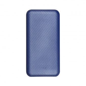 Внешний аккумулятор Carbon PB 10000 mAh, синий металлик фото 