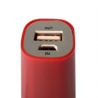 Внешний аккумулятор Easy Shape 2000 мАч, красный фото 