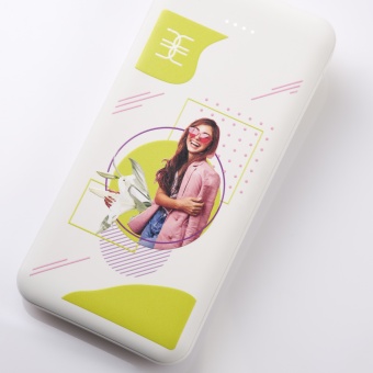 Внешний аккумулятор Elari Plus 10000 mAh, белый фото 