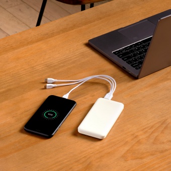 Внешний аккумулятор Elari Plus 10000 mAh, белый фото 