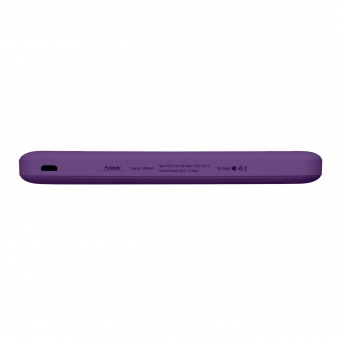 Внешний аккумулятор Elari Plus 10000 mAh, фиолетовый фото 