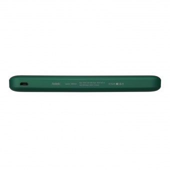 Внешний аккумулятор Elari Plus 10000 mAh, зеленый фото 