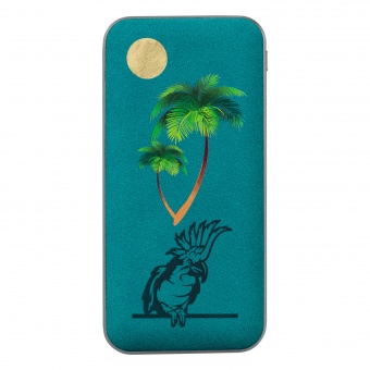 Внешний аккумулятор In Velour 10000 mAh, бирюзовый фото 