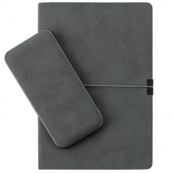 Внешний аккумулятор In Velour 10000 mAh, серый фото 