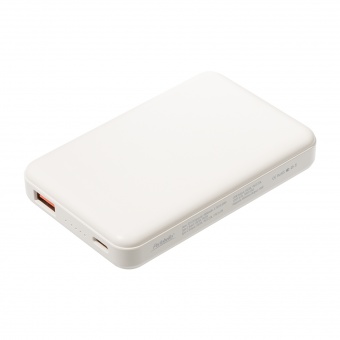 Внешний аккумулятор Largo PD 5000mAh с функцией беспроводной зарядки 15W, белый фото 