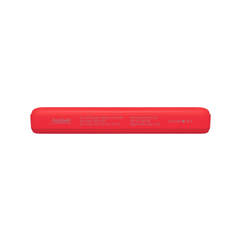 Внешний аккумулятор Largo PD 5000mAh с функцией беспроводной зарядки 15W, красный фото 