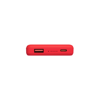 Внешний аккумулятор Largo PD 5000mAh с функцией беспроводной зарядки 15W, красный фото 