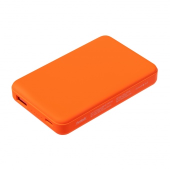 Внешний аккумулятор Largo PD 5000mAh с функцией беспроводной зарядки 15W, оранжевый фото 