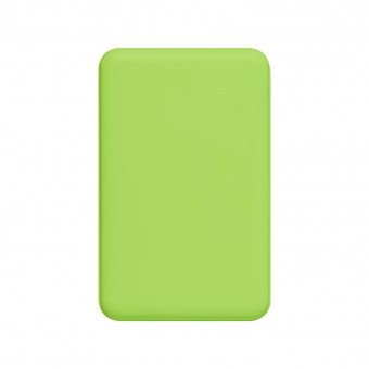Внешний аккумулятор Largo PD 5000mAh с функцией беспроводной зарядки 15W, салатовый фото 