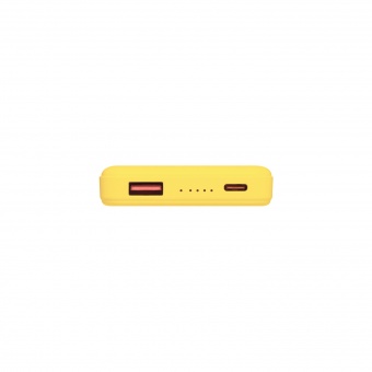 Внешний аккумулятор Largo PD 5000mAh с функцией беспроводной зарядки 15W, желтый фото 