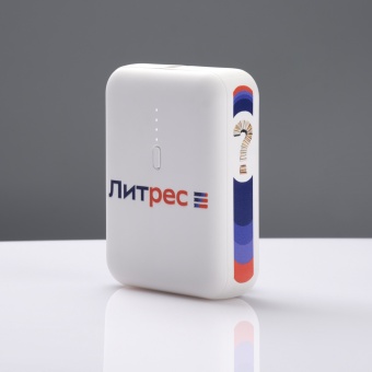 Внешний аккумулятор с функцией быстрой зарядки Formula 10000 mAh, белый фото 