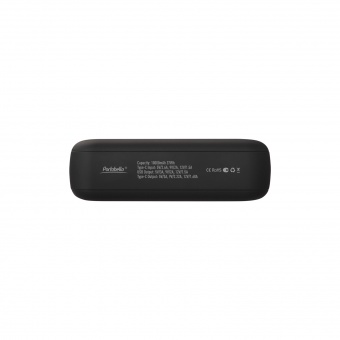 Внешний аккумулятор с функцией быстрой зарядки Formula 10000 mAh, черный фото 