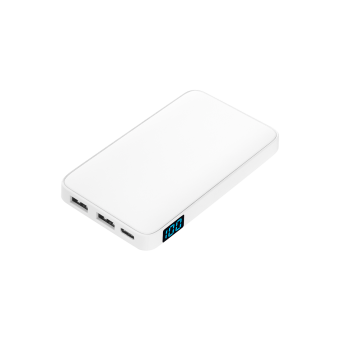 Внешний аккумулятор с подсветкой Ancor 5000 mAh, белый фото 