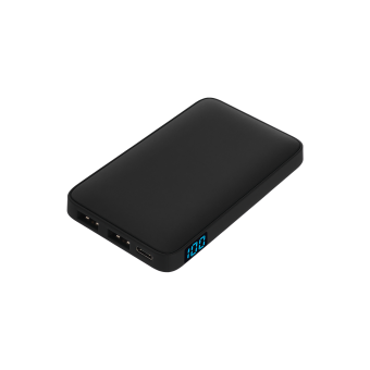 Внешний аккумулятор с подсветкой Ancor 5000 mAh, черный фото 