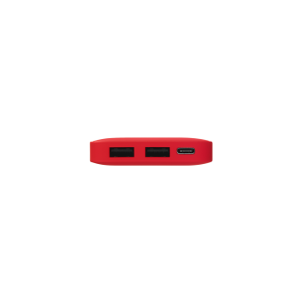 Внешний аккумулятор с подсветкой Ancor 5000 mAh, красный фото 