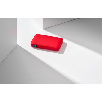 Внешний аккумулятор с подсветкой Ancor 5000 mAh, красный фото 
