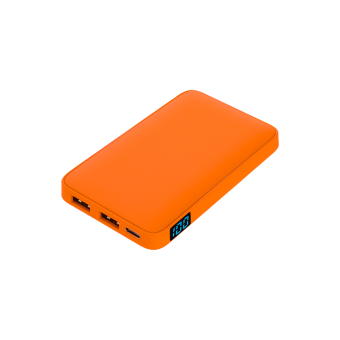Внешний аккумулятор с подсветкой Ancor 5000 mAh, оранжевый фото 