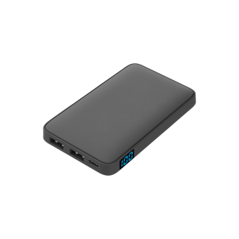 Внешний аккумулятор с подсветкой Ancor 5000 mAh, серый фото 