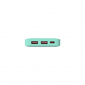 Внешний аккумулятор с подсветкой Ancor PD Plus 10000 mAh, бирюзовый фото 
