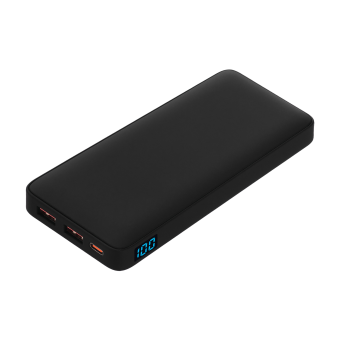 Внешний аккумулятор с подсветкой Ancor PD Plus 10000 mAh, черный фото 