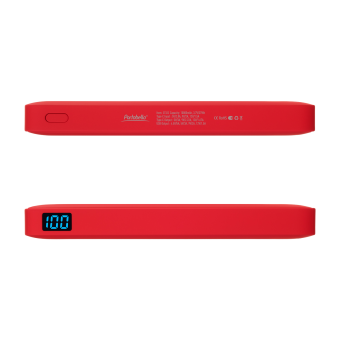 Внешний аккумулятор с подсветкой Ancor PD Plus 10000 mAh, красный фото 