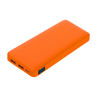Внешний аккумулятор с подсветкой Ancor PD Plus 10000 mAh, оранжевый фото 