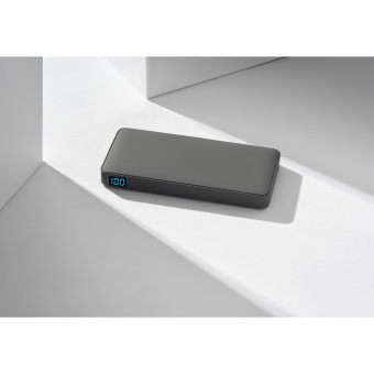 Внешний аккумулятор с подсветкой Ancor PD Plus 10000 mAh, серый фото 