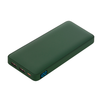 Внешний аккумулятор с подсветкой Ancor PD Plus 10000 mAh, зеленый фото 