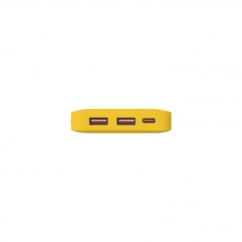 Внешний аккумулятор с подсветкой Ancor PD Plus 10000 mAh, желтый фото 