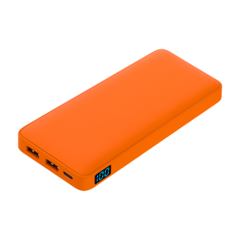 Внешний аккумулятор с подсветкой Ancor Plus 10000 mAh, оранжевый фото 