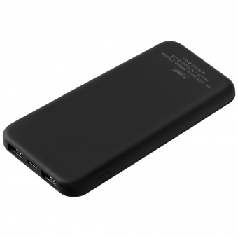 Внешний аккумулятор с подсветкой Luce 10000 mAh, черный фото 