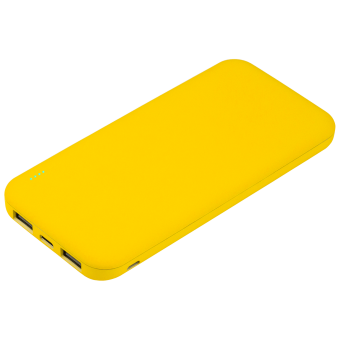 Внешний аккумулятор с подсветкой Luce Lemoni 10000 mAh, желтый фото 