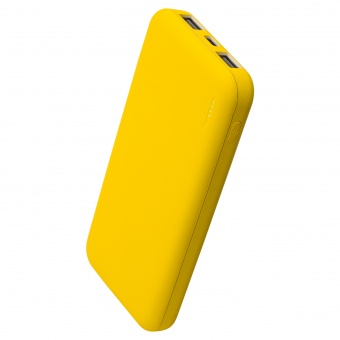 Внешний аккумулятор с подсветкой Luce Lemoni 10000 mAh, желтый фото 