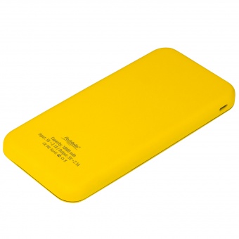 Внешний аккумулятор с подсветкой Luce Lemoni 10000 mAh, желтый фото 
