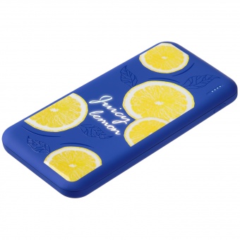 Внешний аккумулятор с подсветкой Luce Ultramarine 10000 mAh, ярко-синий фото 