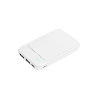 Внешний аккумулятор с подсветкой Starlight PB 5000 mAh, белый фото 