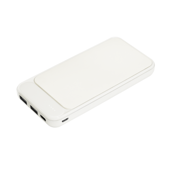 Внешний аккумулятор с подсветкой Starlight Plus PB 10000 mAh, белый фото 