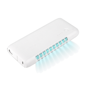 Внешний аккумулятор с встроенной УФ лампой Uno 6000 mAh, белый фото 