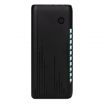 Внешний аккумулятор с встроенной УФ лампой Uno 6000 mAh, черный фото 