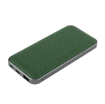 Внешний аккумулятор Tweed PB 10000 mAh, зеленый фото 