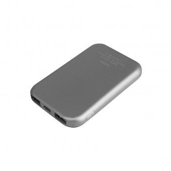 Внешний аккумулятор Velutto 5000 mAh, серый фото 